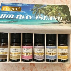 Holiday Island Fragrance Oil Set - 6 Pack